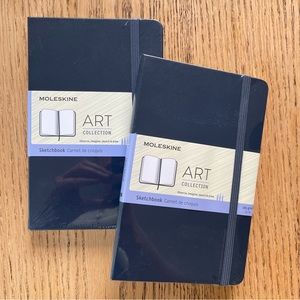 Moleskin Sketchbooks (x2) Medium 11.5x18cm (4.5x7in)